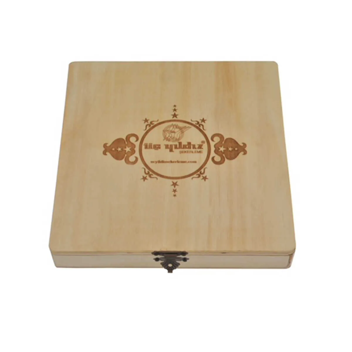 Badem Ezmesi 1 kg Ahşap Kutu - 